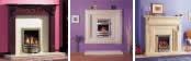 traditional and contemporary designs of fires and fireplaces in either gas or electric
