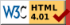 Valid HTML 4.01 Transitional